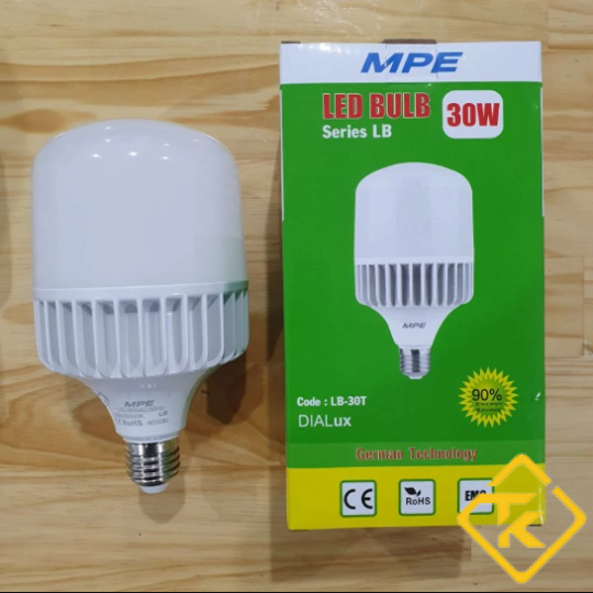 BÓNG ĐÈN LED Tròn (BULD) Thân Nhôm MPE 20W - 30W- 40W- 50W