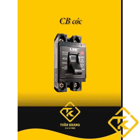 CẦU DAO TỰ ĐỘNG LS104 (CB cóc LSE)