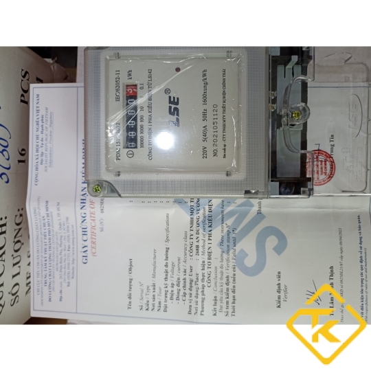 CÔNG TƠ ĐIỆN TỬ( ĐỒNG HỒ ĐIỆN TỬ) 1PHA 40A LSE CƠ ĐIỆN TỬ , ĐỒNG HỒ 1 PHA CHÍNH HÃNG - LS142