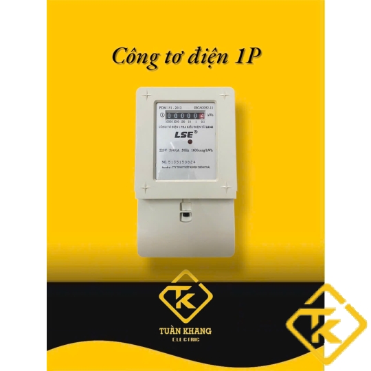 Công Tơ Điện 1 Pha Điện Tử (ĐỒNG HỒ ĐIỆN TỬ ) LSE  5(40)A