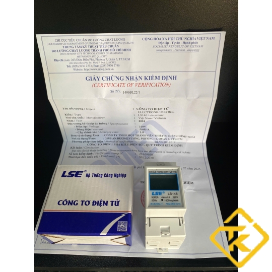CÔNG TƠ ĐIỆN TỬ 1 PHA MINI LSE 5(60)A LS146