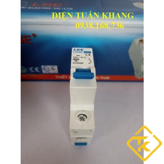 MCB 1P LS302 (10A - 40A) xanh dương (CB tép LSE)