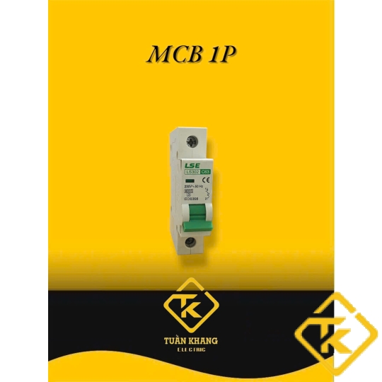 MCB 1P LS302 (6A-40A) Xanh Lá (CB Tép LSE)