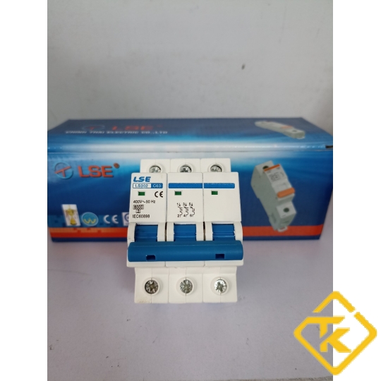 MCB 3P LS302 (6A-40A) xanh dương (CB tép LSE)