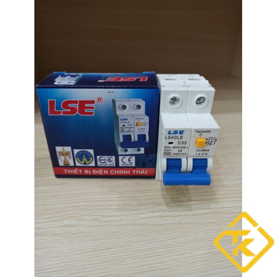 RCBO LS40LE (50A-63A) (CB tép LSE)