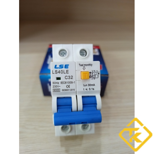 RCBO LS40LE (50A-63A) (CB tép LSE)