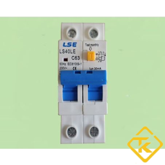 RCBO LS40LE (50A-63A) (CB tép LSE)