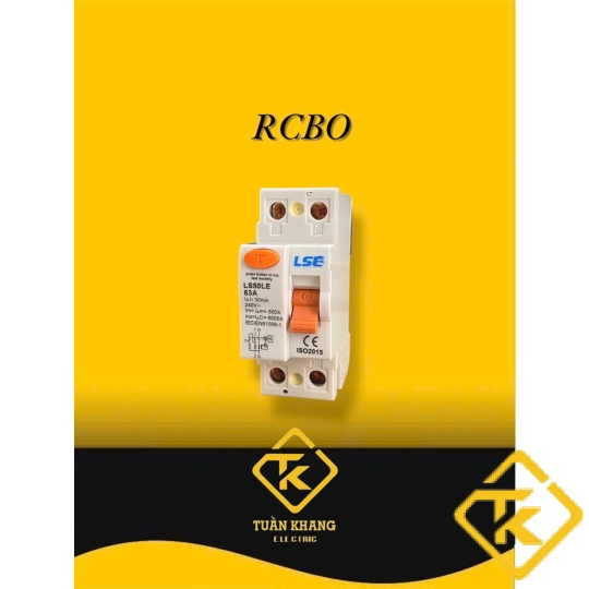 CB Chống Rò, Chống Giật, Chống Chạm LSE-LS50LE nhiều dòng tải