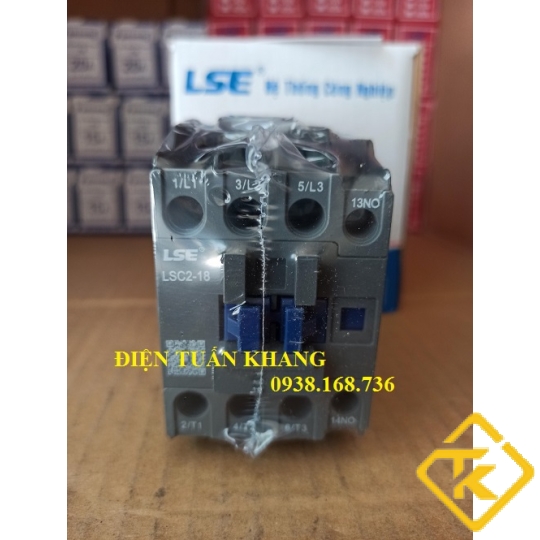 KHỞI ĐỘNG TỪ 2 PHA -3 PHA - 25A (Contactor LSE)