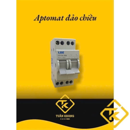 Aptomat đảo chiều dạng aptomat 2 tép 32A LSE - Cầu dao đảo tự động