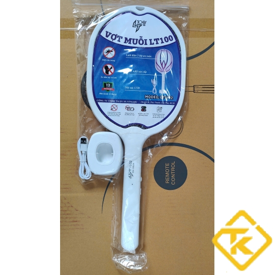 Vợt diệt muỗi có dây sạc rời LT100-V02