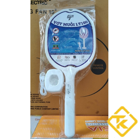 Vợt diệt muỗi có dây sạc rời LT100-V02