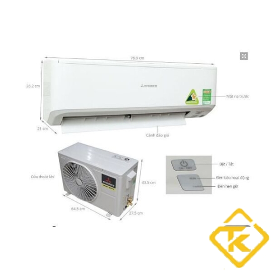 Máy lạnh Mitsubishi Heavy SRK09CTR-S5 (1.0Hp)