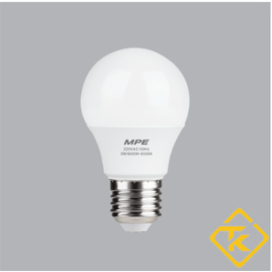ĐÈN LED BULB 3W MPE LBD-3