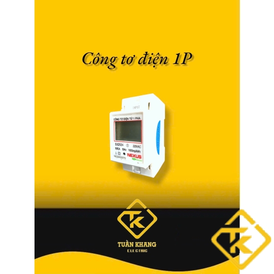 CÔNG TƠ ĐIỆN TỬ 1 PHA NEXUS 5(80)A-KIỂM ĐỊNH
