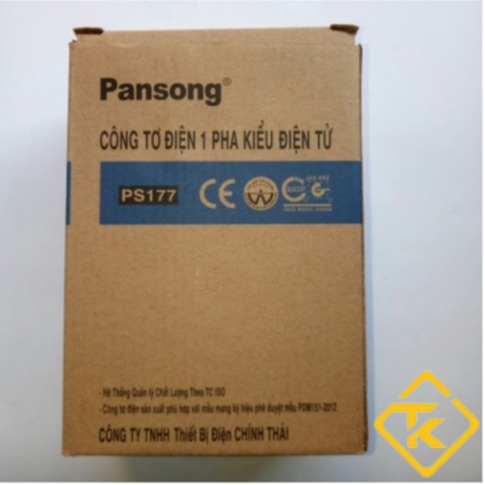 CÔNG TƠ ĐIỆN (ĐỒNG HỒ ĐIỆN TỬ 1 PHA) PANSONG - PS177 - 3(20)A (LSE)