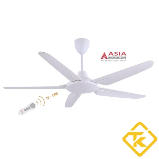 Quạt Trần Asia Cao Cấp Màu Trắng - QT05-T-01