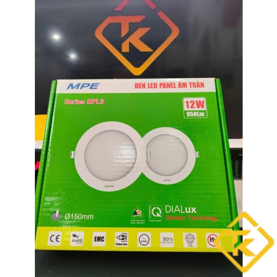 Đèn Led MPE Âm Trần RPL3 từ 7W-9W-12W chính hãng