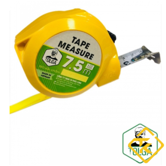 THƯỚC ĐO CUỘN, THƯỚC RÚT, THƯỚC MÉT 3M,5M, 7.5M,10M TOLGA