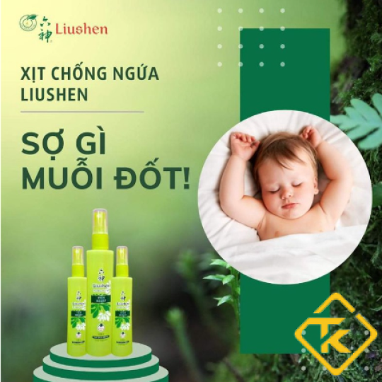 CHỐNG NGỨA LIUSHEN THỂ TÍCH 80ML(xoa dịu cơn ngứa_giảm ngứa tức thì)