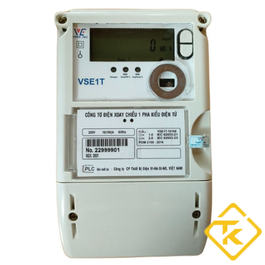 CÔNG TƠ ĐIỆN TỬ 1 PHA VSE1T-10100