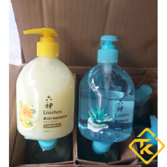Nước rửa tay Liushen thảo mộc duyệt khuẩn 500ml