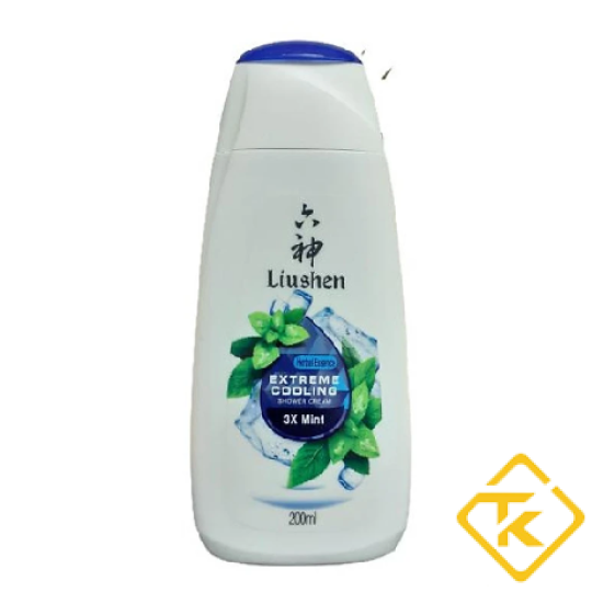 SỮA TẮM LIUSHEN TINH CHẤT LÔ HỘI VÀ TINH CHẤT BẠC HÀ DUNG TÍCH 200ml