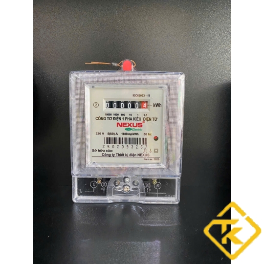 Công tơ điện tử 1 pha Nexus 5(60)A- TH-92