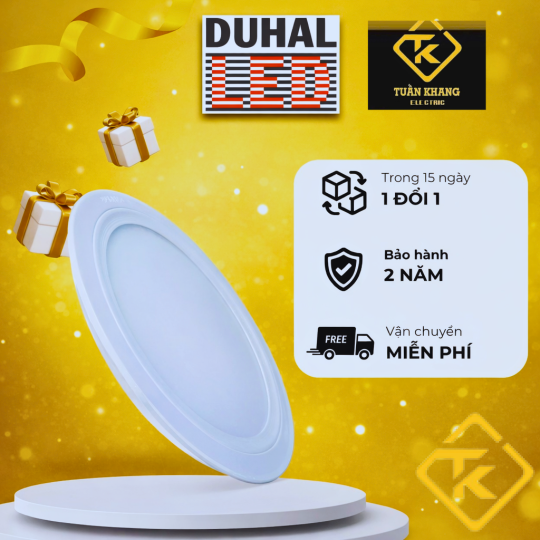 LED âm trần Duhal KDGT507 / KDGT509 / KDGT512 - Bảo hành chính hãng