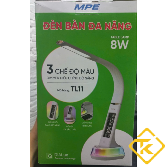 Giải Pháp Chiếu Sáng Toàn Diện Với Đèn Bàn LED MPE TL11 Cao Cấp