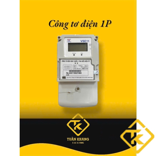 CÔNG TƠ ĐIỆN TỬ 1 PHA VINASINO VSE11-10