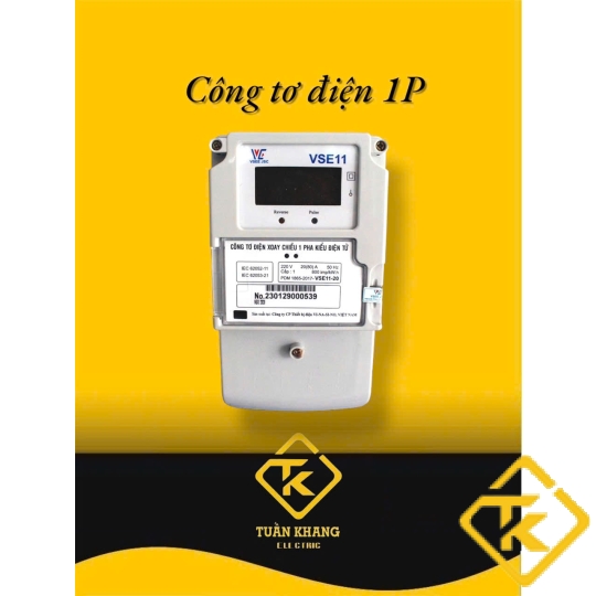 CÔNG TƠ ĐIỆN TỬ 1 PHA VSE11-20