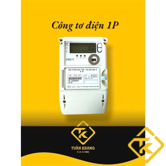 CÔNG TƠ ĐIỆN TỬ 1 PHA VSE1T-10100