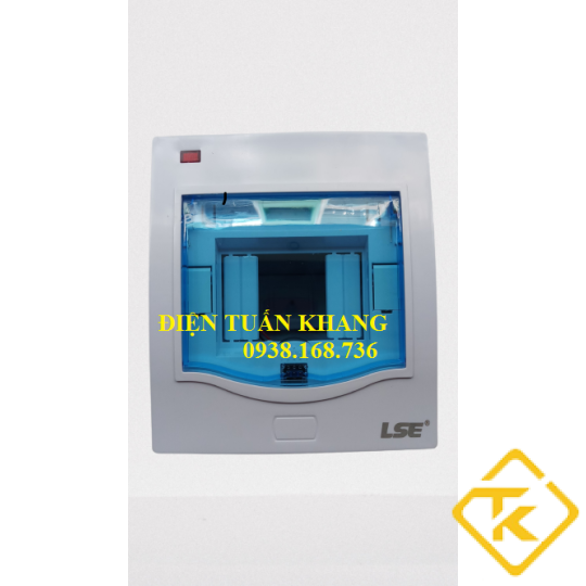 TỦ ĐIỆN NHỰA LS 2-4N CÓ ĐÈN BÁO 