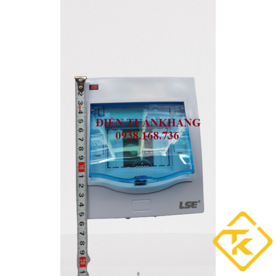 TỦ ĐIỆN NHỰA LS 2-4N CÓ ĐÈN BÁO 