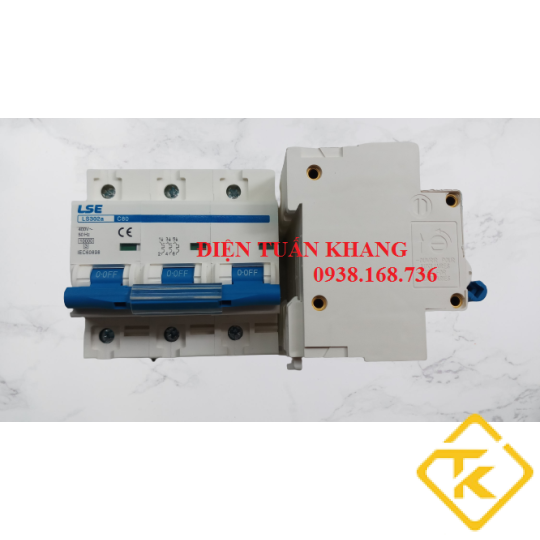 CB TÉP 3 PHA LSE LS302-80A/100A (APTOMAT)