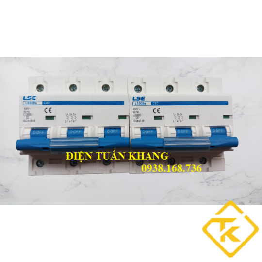 CB TÉP 3 PHA LSE LS302-80A/100A (APTOMAT)