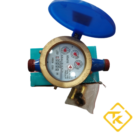 Đồng hồ nước DN15 đo lường nước lạnh CÓ KIỂM ĐỊNH,Đồng Hồ Đo Nước Sạch Sinh Hoạt - Chất Liệu Gang