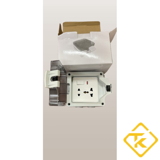 Ổ CẮM KÍN NƯỚC LSE CÓ CÔNG TẮC IP66 + Ổ CẮM KÍN NƯỚC CÓ USB