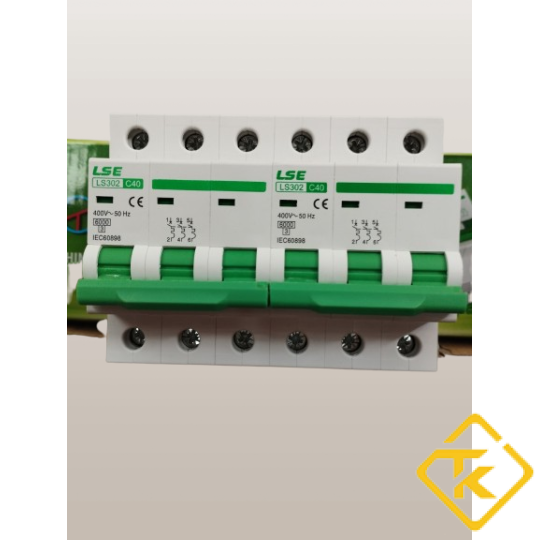 Aptomat đảo chiều dạng aptomat 3 pha 50A - 63A LSE - Cầu dao đảo tự động