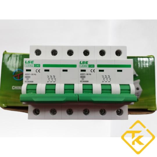 Aptomat đảo chiều dạng aptomat 3 pha 32A - 40A LSE - Cầu dao đảo tự động 