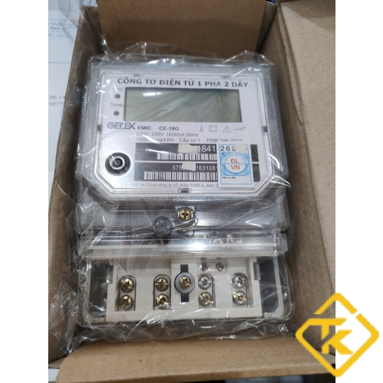 Công tơ điện tử EMIC 1 pha 2 dây 10(80)A -Emic CE-18G