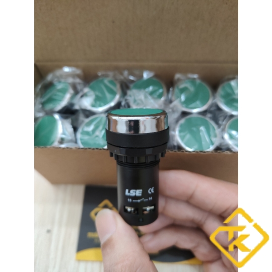  CÔNG TẮC NÚT NHẤN ĐỎ, XANH CHUYÊN DỤNG LẮP TỦ ĐIỆN 22MM