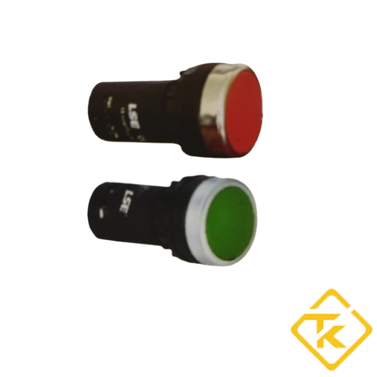  CÔNG TẮC NÚT NHẤN ĐỎ, XANH CHUYÊN DỤNG LẮP TỦ ĐIỆN 22MM
