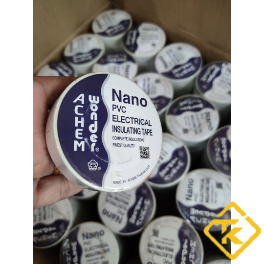 BĂNG KEO ĐIỆN NANO MÀU TRẮNG 20Y