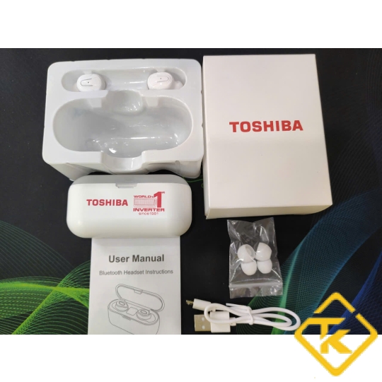 TAI NGHE BLUETOOTH NHÉT TAI TOSHIBA CHÍNH HÃNG- (Tai nghe Toshiba)