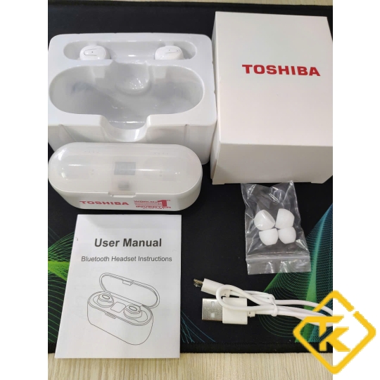 TAI NGHE BLUETOOTH NHÉT TAI TOSHIBA CHÍNH HÃNG- (Tai nghe Toshiba)