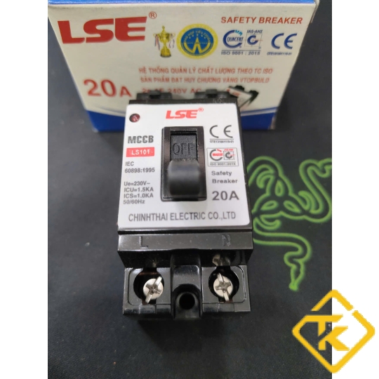 CẦU DAO TỰ ĐỘNG LS101 (CB cóc LSE)