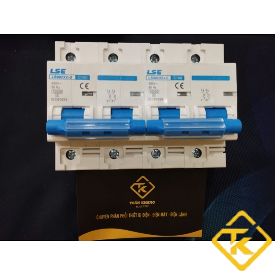 Aptomat Đảo Chiều Dạng Aptomat 2 Pha 80A-100A LSE - Cầu Dao Đảo Tự Động