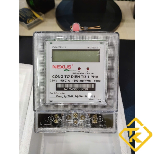 Công tơ điện tử 1 pha Nexus 5(60)A- TH-92